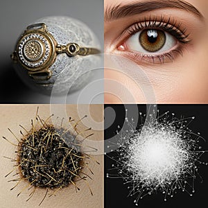 Background, and a digital network visualization with interconnec