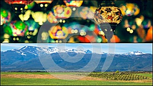 Collage of Granada,Spain my photos.