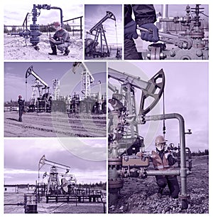 Collage oilfield