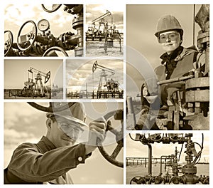 Collage oilfield