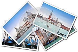 Collage of Venice, Italy