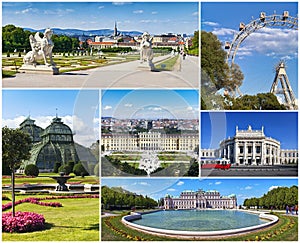 Collage of Vienna