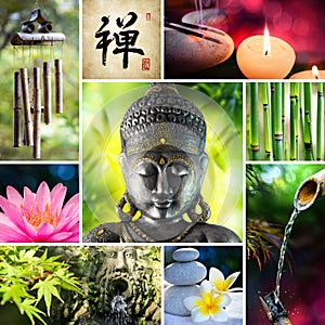 Collage Zen - Asian Mosaic