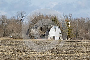 A Collapsed Barn