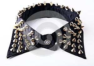 Collar with spikes