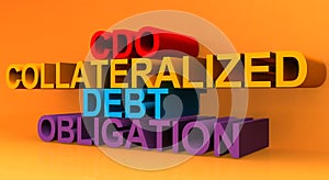 Collateralized debt obligation