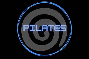 Pilates sign.