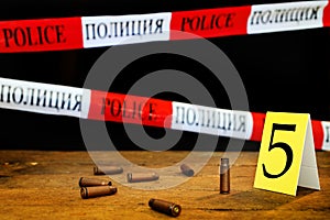 Collect evidence concept