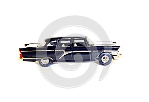 Collectible toy model black car