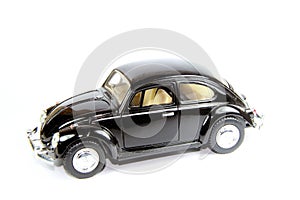 Collectible toy model car Volkswagen Beetle.