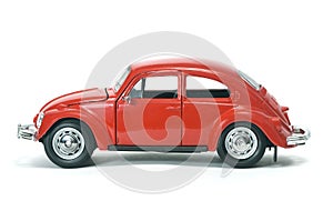 Collectible toy model retro car