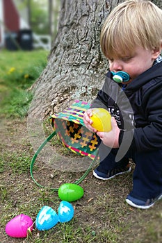 Collecting Easter Eggs