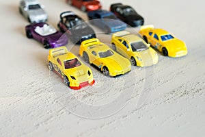 Collecting old toy cars