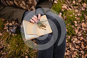 Collecting plants