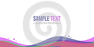 Collection Abstract background design website header