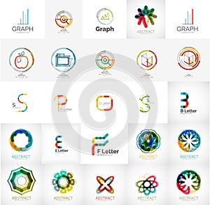 Collection of abstract universal logos