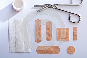 Collection of bandages