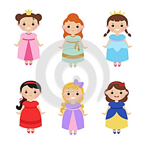 Collection of beautiful princesses