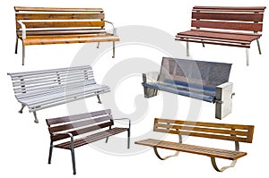 Collection of benches.