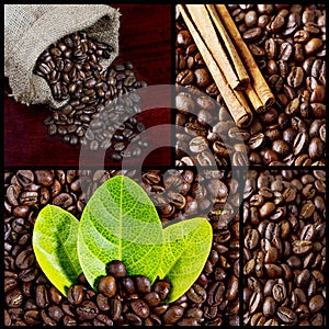 Collection of black coffee
