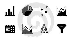 Data Visualization Icons Set
