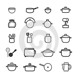 Kitchen Utensil Icons