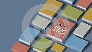 De libros realista plantilla 