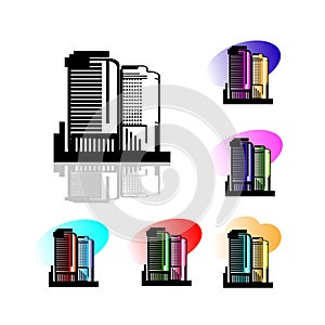 Collection of Building logo, symbols