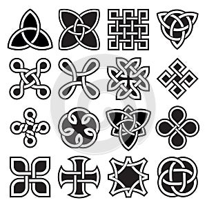 Collection of Celtic Knot Designs in Vector Format