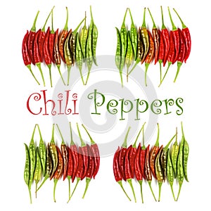 Collection of Chili Peppers