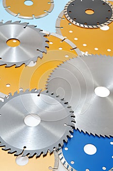 Collection of circular saw blades