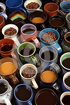 Collection of Coffee Mugs