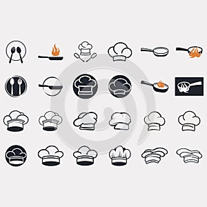 collection of coking logos