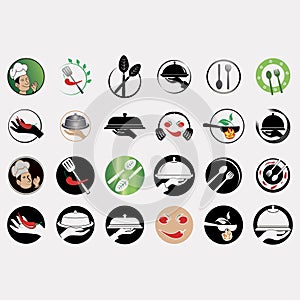 collection of coking logos