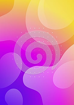 A collection of colorful covers. Wavy shapes with gradient.