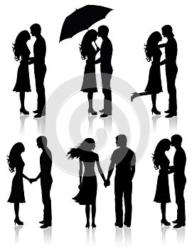 Collection of couples.