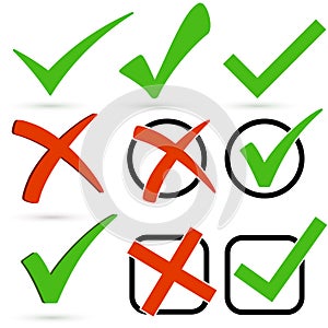 Collection of cross and hook