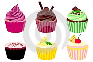 Collection of Cupcakes