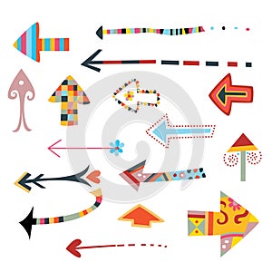 Collection of Decorative Arrows