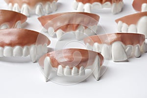 Collection of dental prothesis
