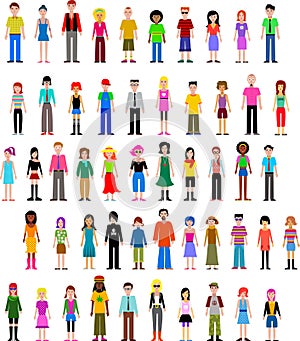 Collection of different people