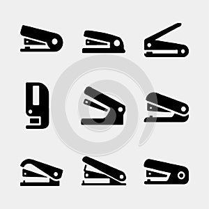 Collection of Different Stapler Icons