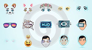 In a grid pattern creating an organized and visually engaging