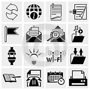 E-mail web icon set