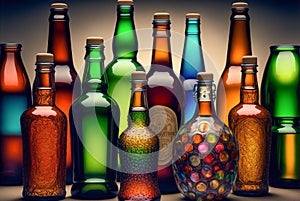 De botellas varios., 