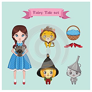 Collection of fairy tale characters