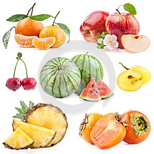 Collection of fruits photo