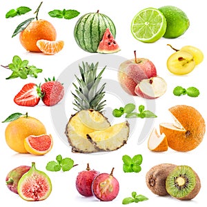 Collection of fruits photo