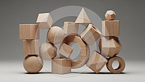 Is minimalist emphasizing the simplicity and elegance of the wooden