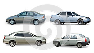 Collection of gray car